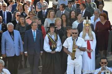 Miles de personas celebran el día de Santa Lucía en Las Tirajanas (Foto Francisco Javier Santana)